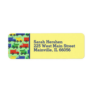 Trucks Boy Baby Shower Construction Cute