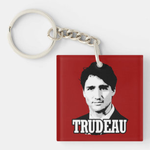 Trudeau Key Ring