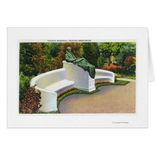 Trudeau Memorial, Trudeau Sanatorium Scene (Front Horizontal)