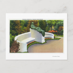 Trudeau Memorial, Trudeau Sanatorium Scene Postcard