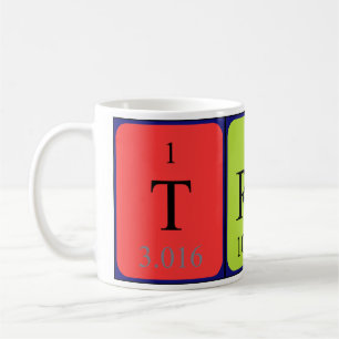 Trudy periodic table name mug