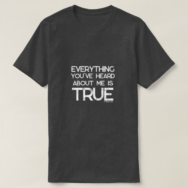 TRUE - A MisterP Shirt  (Design Front)