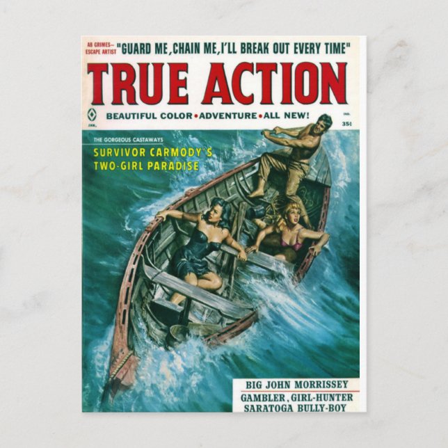 True Action 1 Postcard (Front)
