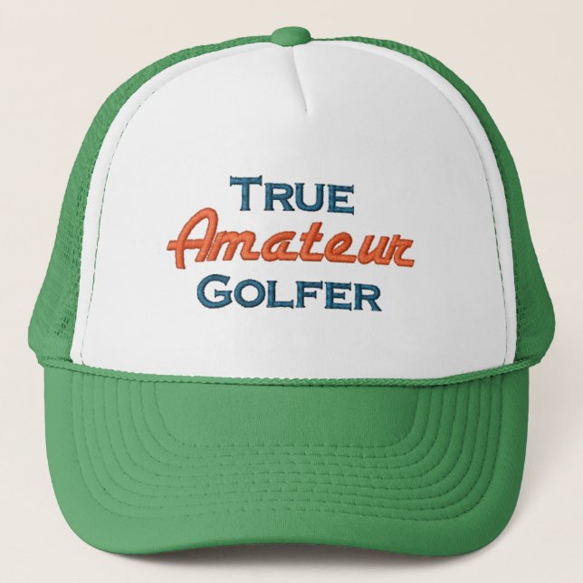 True Amateur Golfer Mesh Cap (Front)