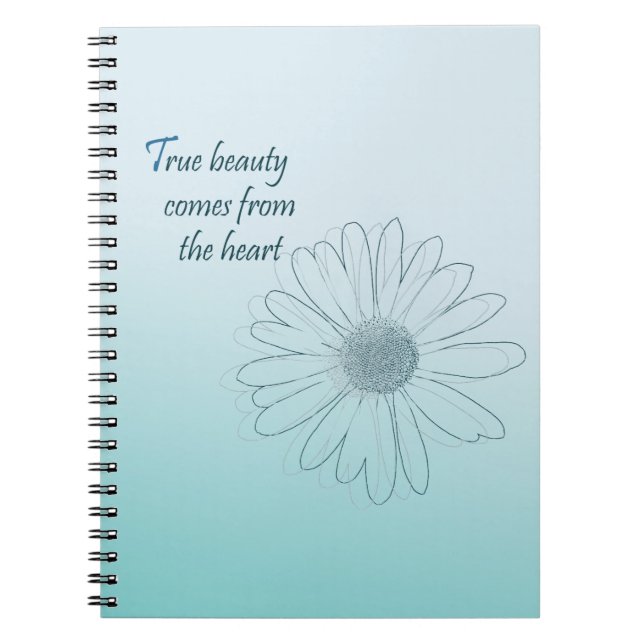True Beauty Spiral Notebook (Front)