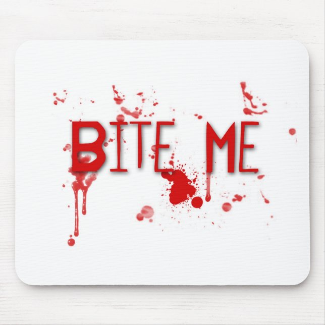 True Blood "Bite Me" Mouse Pad (Front)