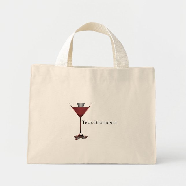 True-Blood.net Martini Glass Tote Bag (Front)