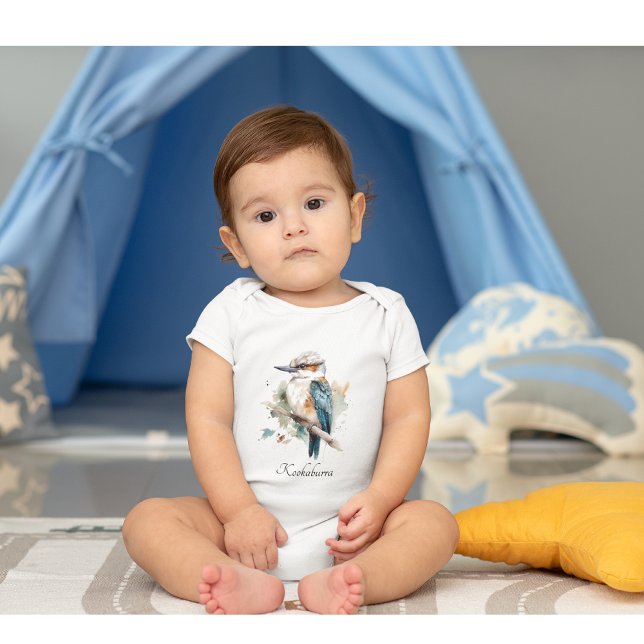 True Blue Kookaburra, custom Baby Bodysuit (Creator Uploaded)