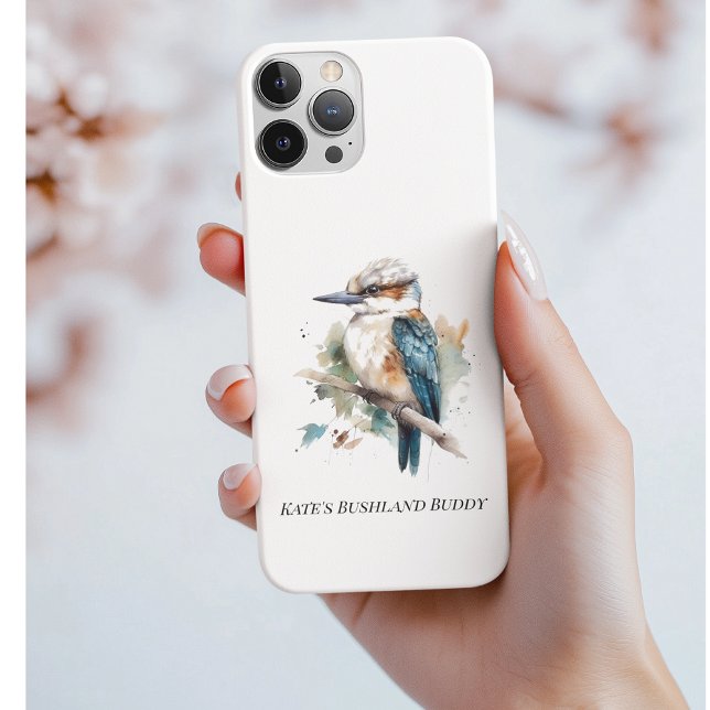 True Blue Kookaburra, custom Case-Mate iPhone Case (Creator Uploaded)
