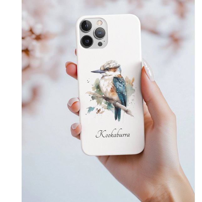 True Blue Kookaburra, custom Case-Mate iPhone Case (Creator Uploaded)