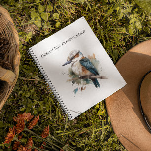 True Blue Kookaburra, custom Notebook