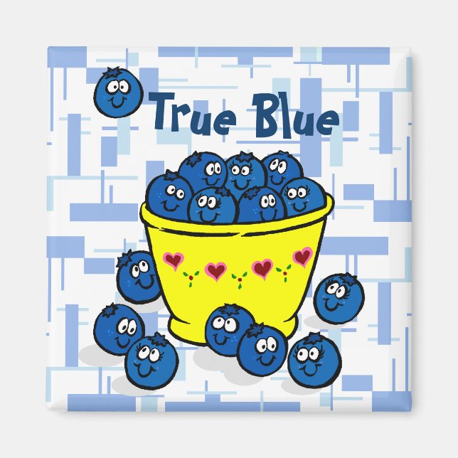 True Blue Magnet (Front)