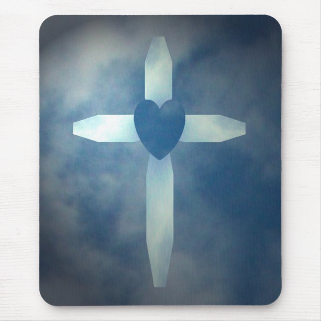 True Blue Mouse Pad (Front)