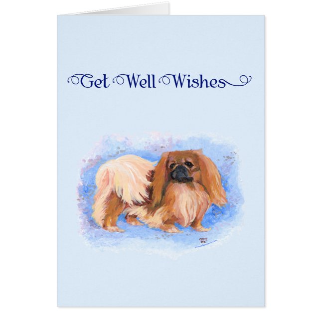 True Blue Pekingese (Front)