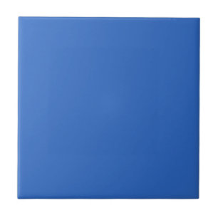 True Blue Solid Colour Tile