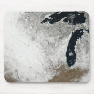 True-colour image of snow mouse pad