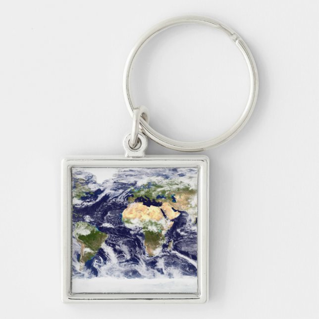 True-colour image of the entire Earth Key Ring (Front)