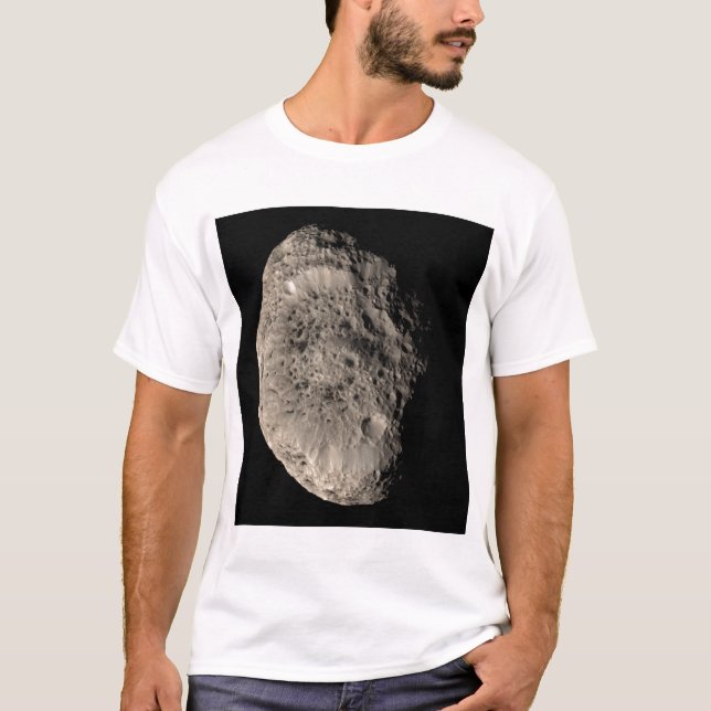 True colour mosaic of Saturn's moon Hyperion T-Shirt (Front)