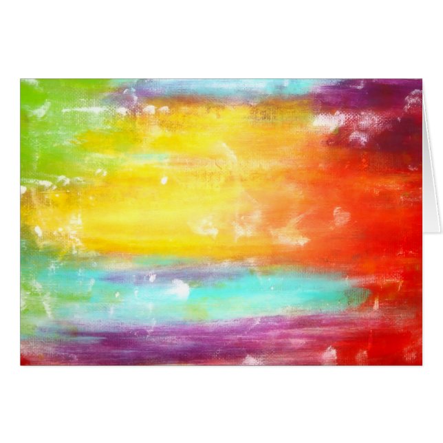True Colours Abstract Art (Front Horizontal)