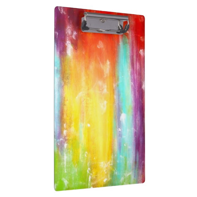True Colours Abstract Art Clipboard (Right)