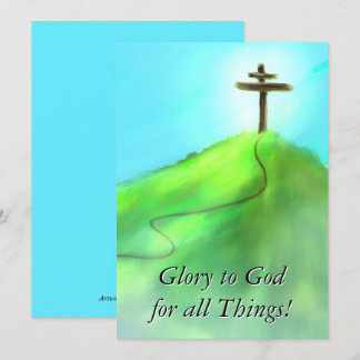 True Consolation Stationary Card