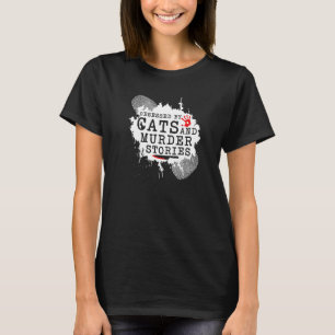 True Crime and Cats Murder Stories, Murderino Prem T-Shirt
