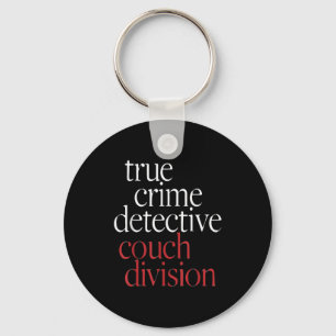 True Crime Detective Couch Di  Key Ring