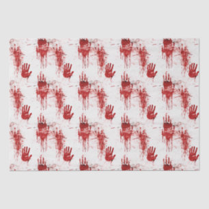 True Crime Horror Pattern Tissue Paper