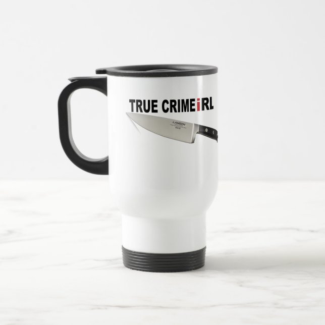 True Crime IRL To-Go Mug (Left)