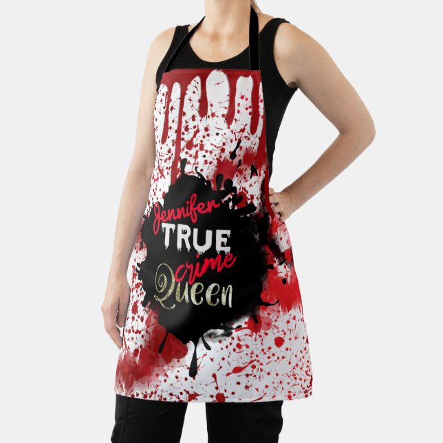 True Crime Queen  Apron (Insitu)