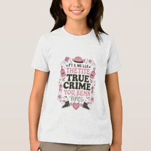True Crime Queen – Women's Mystery Lover T-Shirt Tri-Blend Shirt