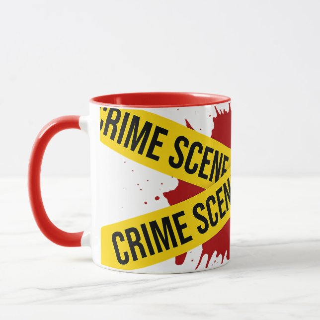 True Crime Scene Mug (Left)