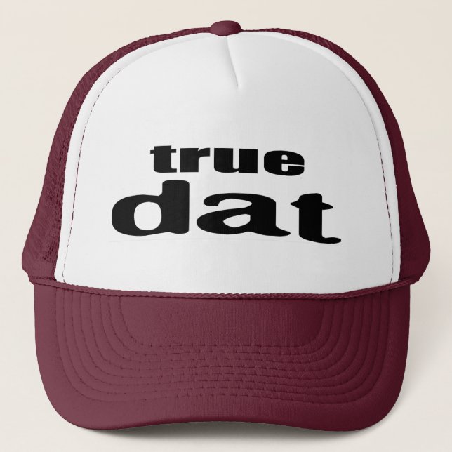 true dat 1.0 trucker hat (Front)