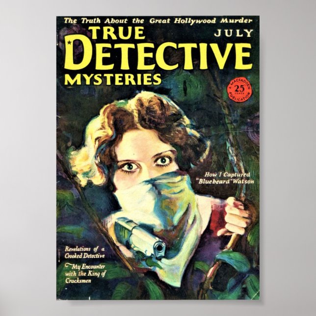 True Detective Mysteries - July Poster (Front)