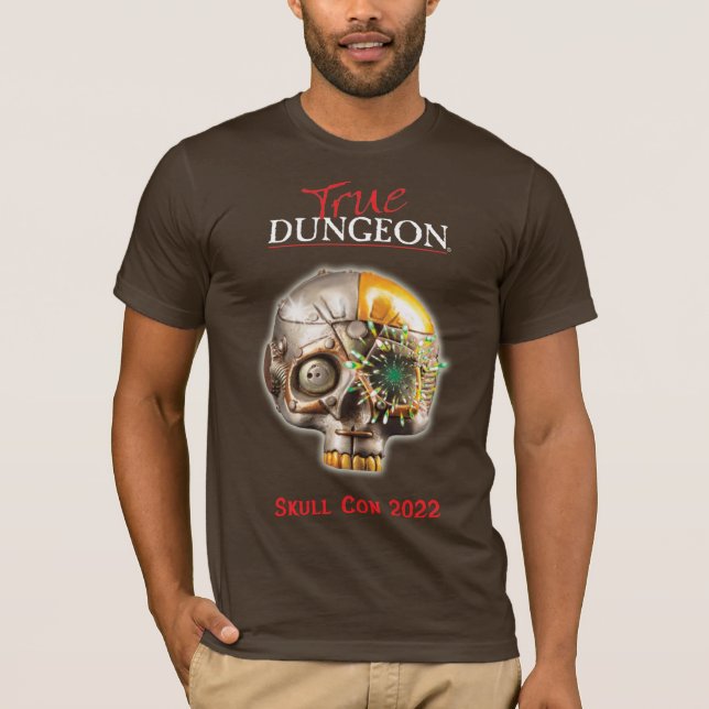 True Dungeon Skull Con T-Shirt (Front)