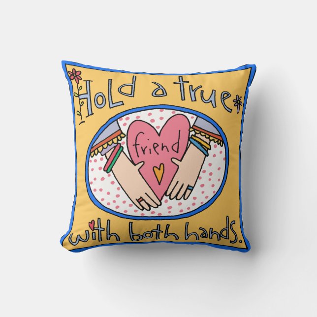 True Friend Cushion (Front)