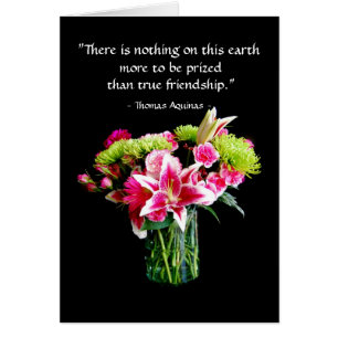 True Friend Happy Birthday, Stargazer Lily Bouquet