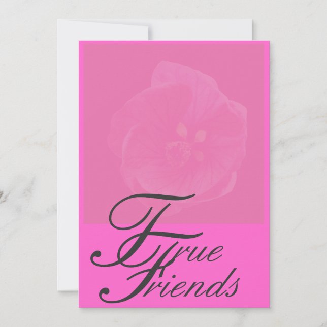 True Friends Greeting Card (Front)
