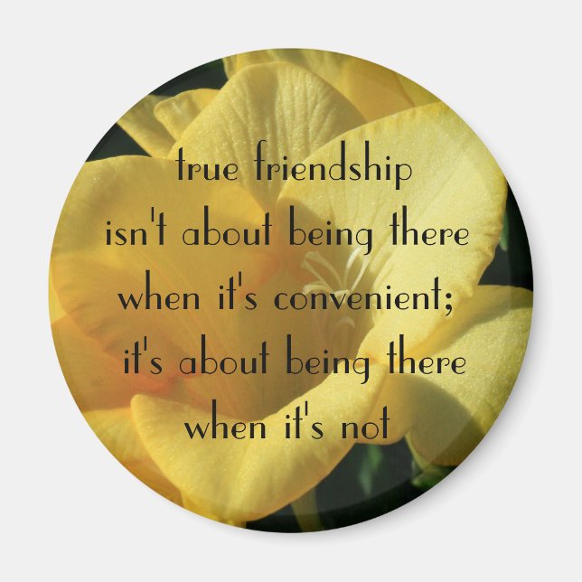 True Friendship Magnet (Front)