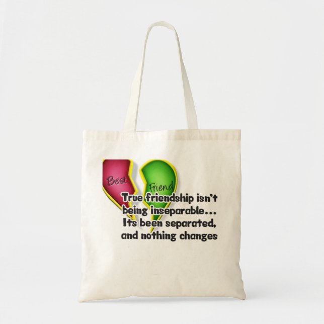 True Friendship Tote Bag (Front)