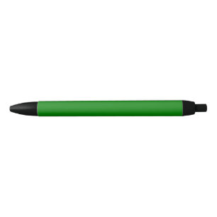 True Green Black Ink Pen