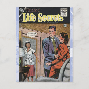True Life Secrets #26 Postcard