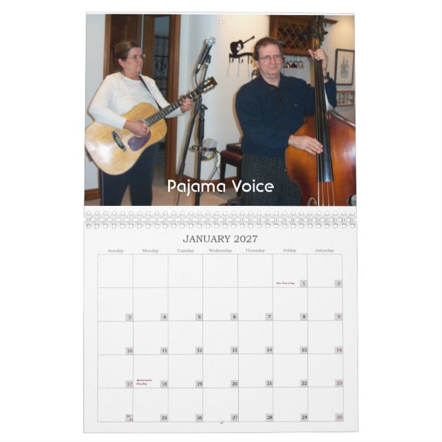 True Life Travelers 2007 Calendar (Jan 2027)