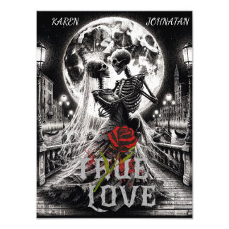 True Love Beyond , Custom Names Photo Print