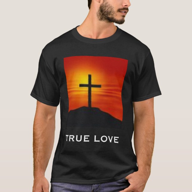 True Love - Black T-Shirt (Front)
