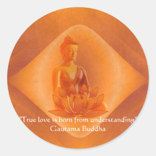 true love classic round sticker