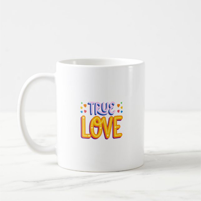 true love coffee mug (Left)