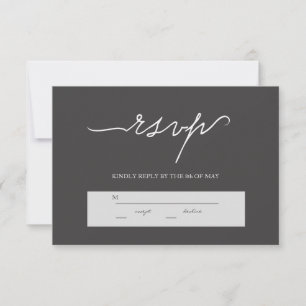 True Love Collection   rsvp Card