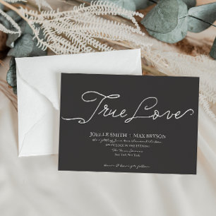 True Love Collection Wedding Invitation