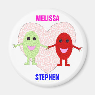 True Love Couples Customisable Magnet